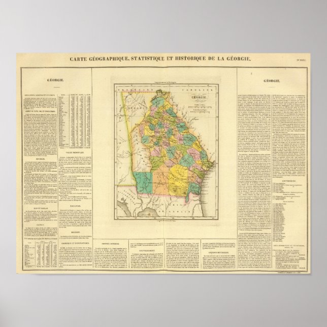 Póster Georgia US (Frente)