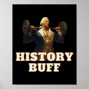 Póster Geórgicas Washington 4 de julio rutina de gimnasio