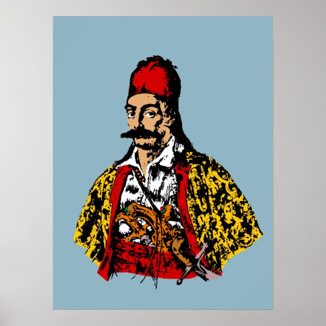 Póster Georgios Karaiskakis (Frente)