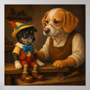 Póster "Gepp & Nocchio"