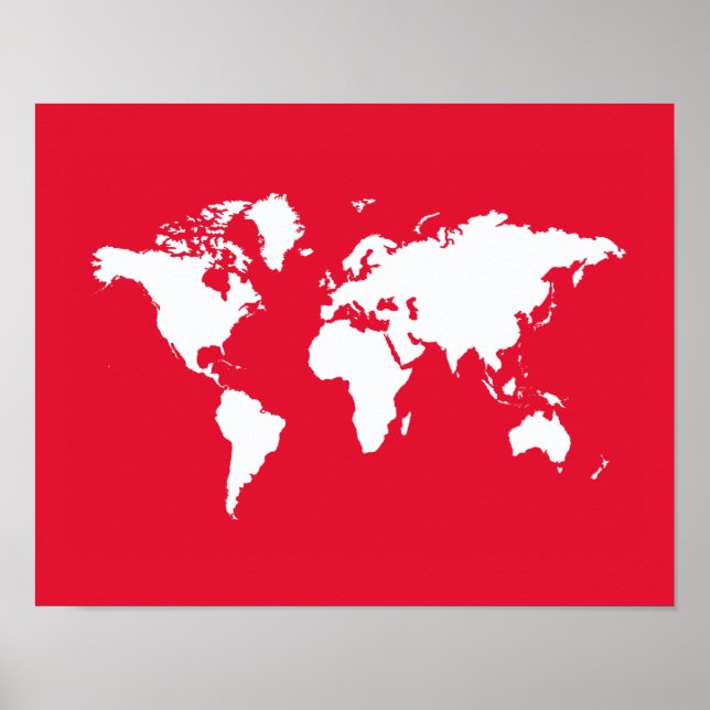 Póster Geranium Elegant World (Frente)
