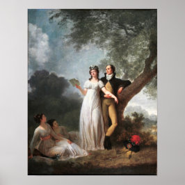 Póster Gérard - Cuatro Personas En Un Parque