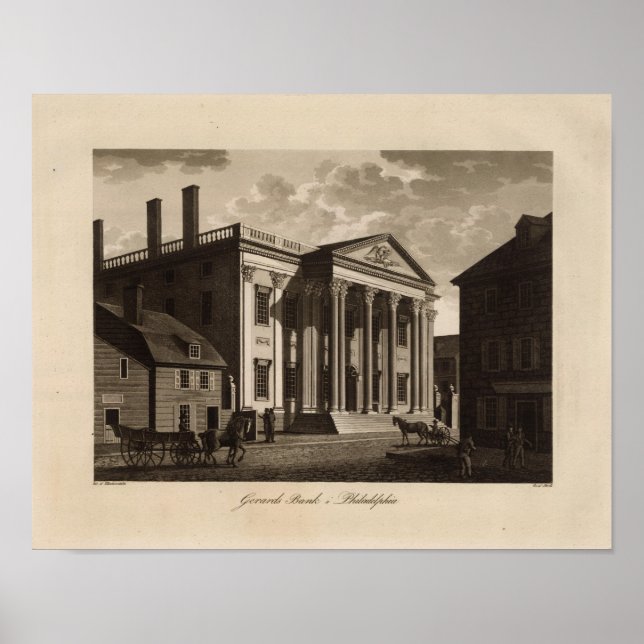Póster Gerards Bank en Filadelfia (Frente)