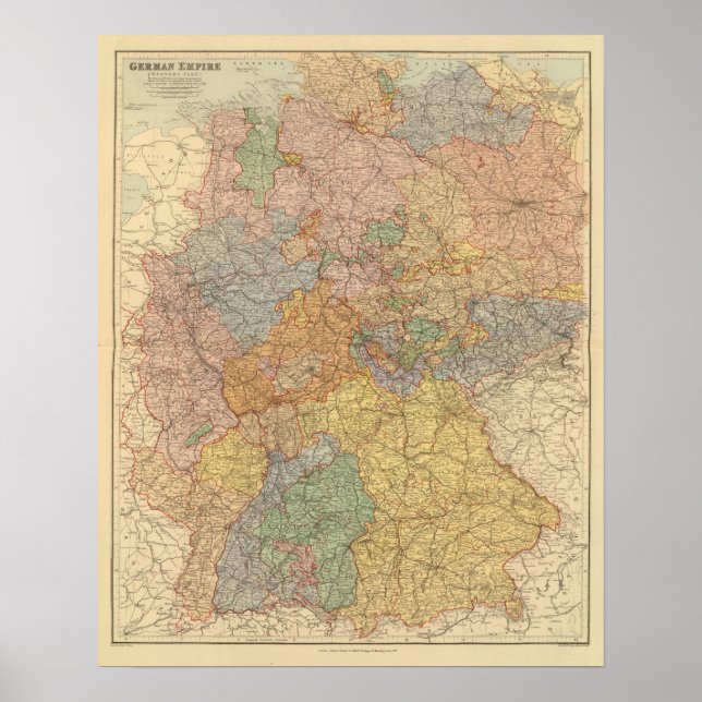 Póster German Empire West (Frente)