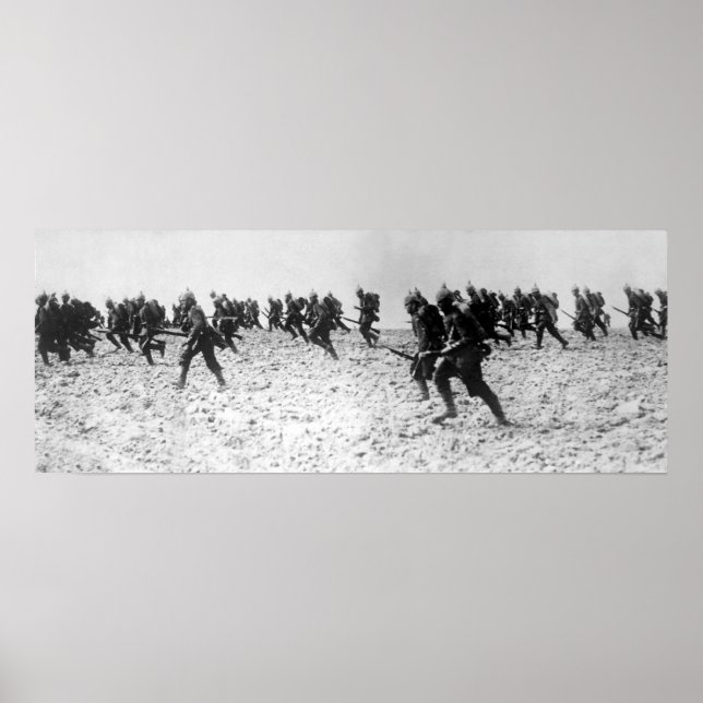 Póster German Infantry Assault (Frente)