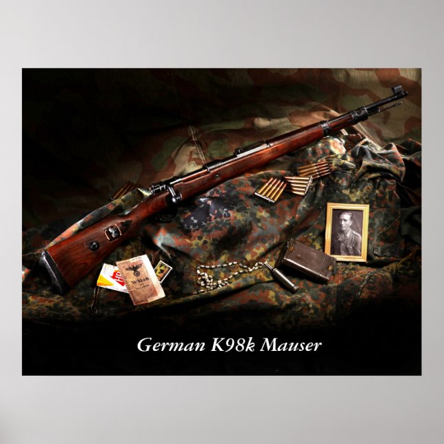 Póster German K98k Mauser (Frente)