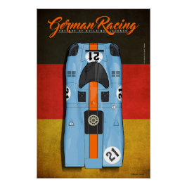Póster German Racing 917 G No.21
