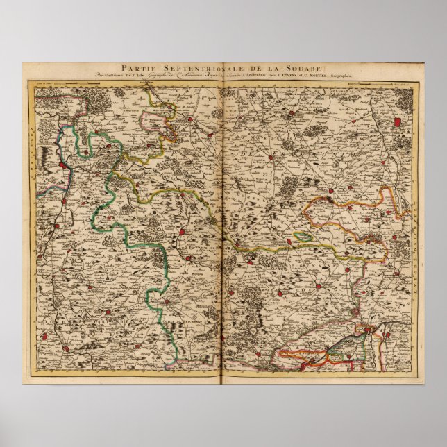 Póster Germany forests (Frente)