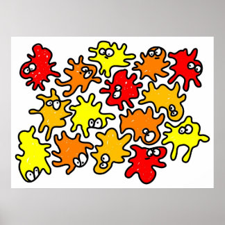 Póster Germs