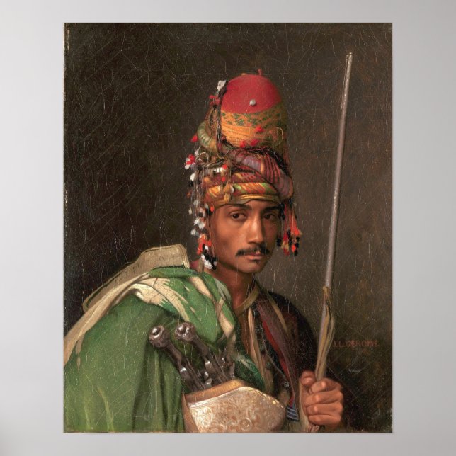 Póster Gérôme - A Bashi Bazouk (Frente)