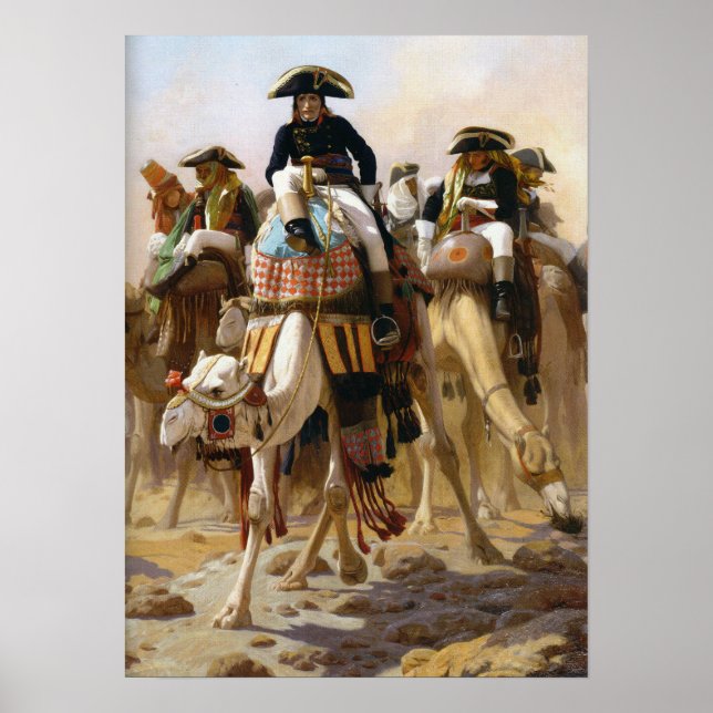 Póster Gérôme - Bonaparte En Egipto (Frente)