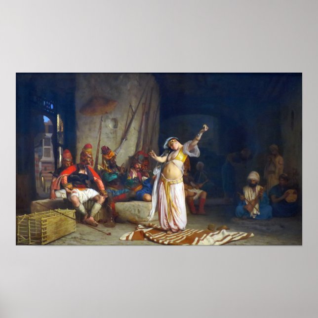 Póster Gérôme - El Baile (Frente)