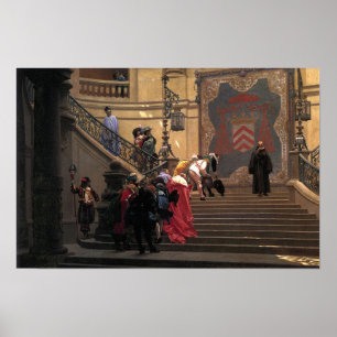 Póster Gérôme - El poder detrás del trono 1873