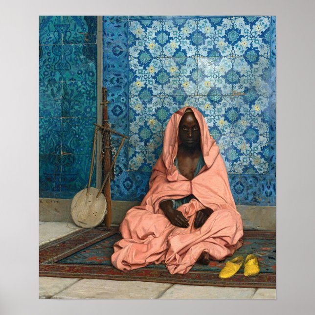 Póster Gérôme - La barba negra 1888 (Frente)