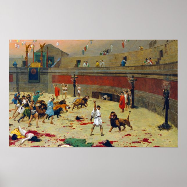 Póster Gérôme - La entrada de 1902 (Frente)