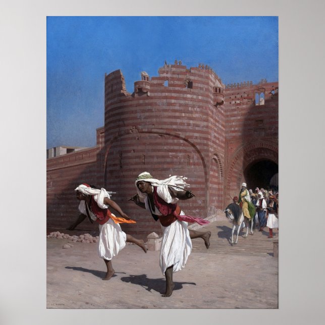 Póster Gérôme - Los Corredores Del Pasha (Frente)