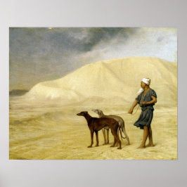 Póster Gérôme - Sobre el desierto