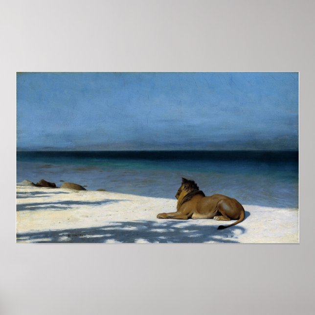 Póster Gérôme - Soledad (Frente)