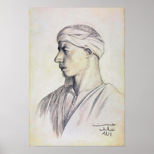 Póster Gérôme - Un Fellah egipcio