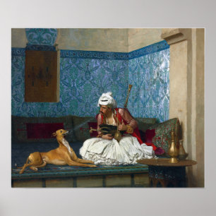 Póster Gérôme - Una broma 1882