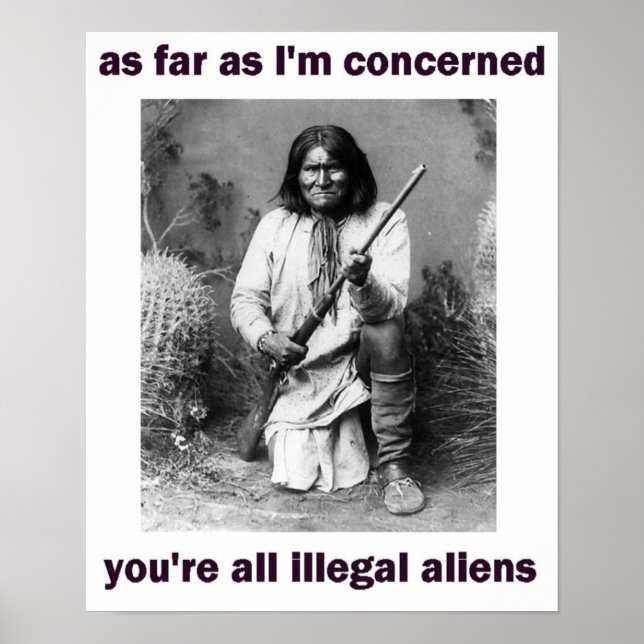 Póster geronimo (Frente)