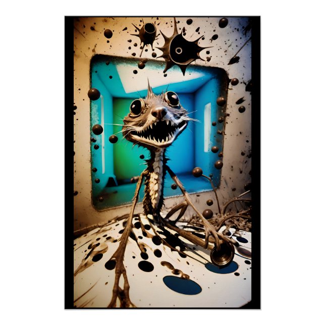 Póster Gestión de Ratas de Medios de Alcance Libre (Anverso)