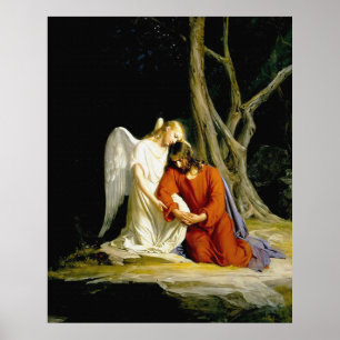 Póster Gethsemane by Carl Heinrich Bloch 1805