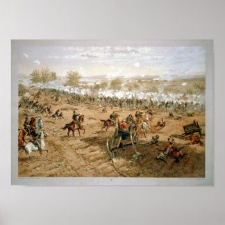 Póster Gettysburg 1-3 de julio de 1863