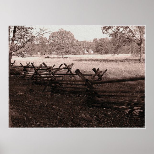 Póster Gettysburg - Battlefield Poster #1 (Frente)