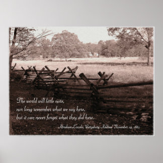 Póster Gettysburg - Poster de Battlefield #2