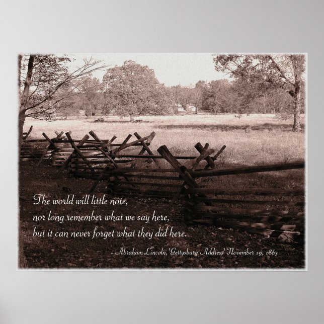 Póster Gettysburg - Poster de Battlefield #2 (Frente)
