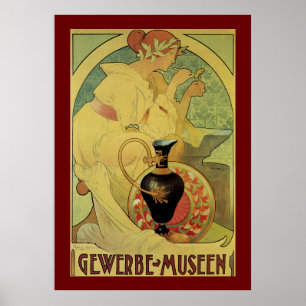 Póster Gewerbe Museen