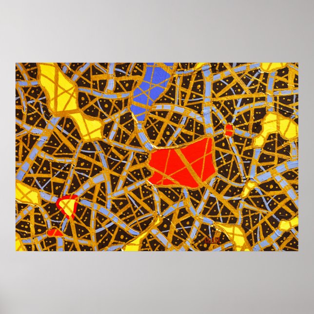 Póster GGAST 11L25 - Colección Gold (Frente)
