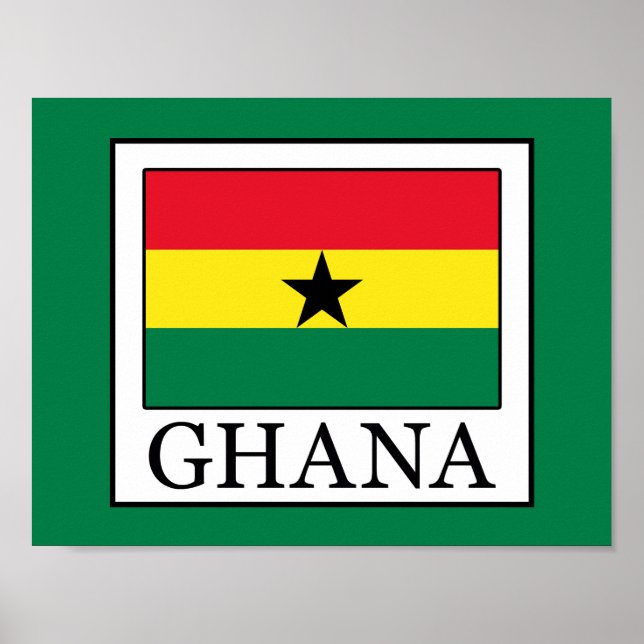 Póster Ghana (Frente)
