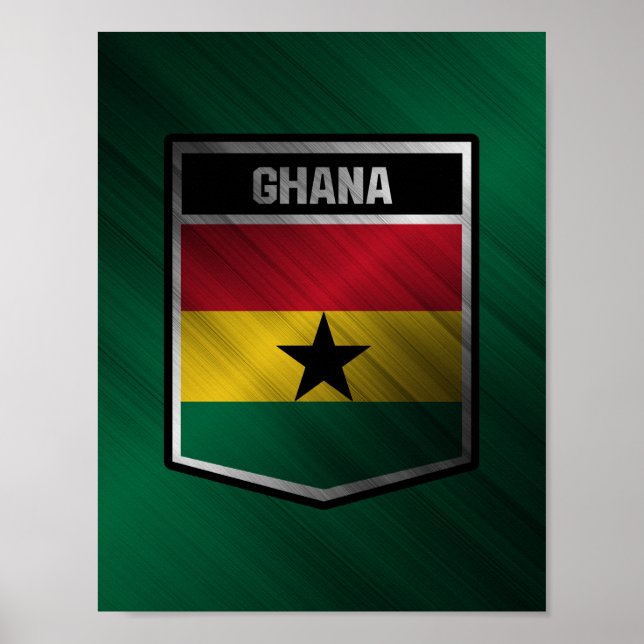 Póster Ghana (Frente)