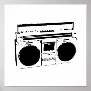 Póster Ghettoblaster