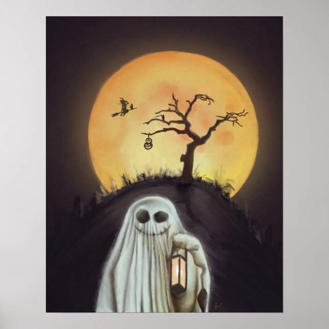 Póster Ghost alegre poster de 16" x 20" (Frente)
