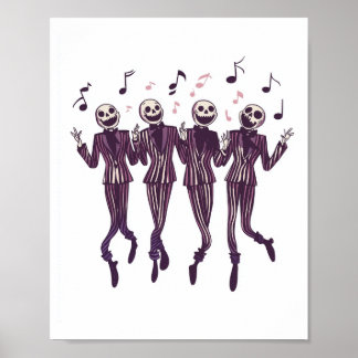 Póster Ghost Barbershop Quartet