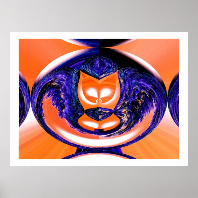 Póster Ghost cat (Frente)