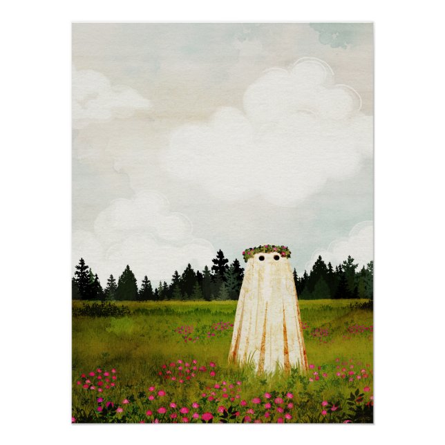 Póster Ghost de Red Clover (Anverso)