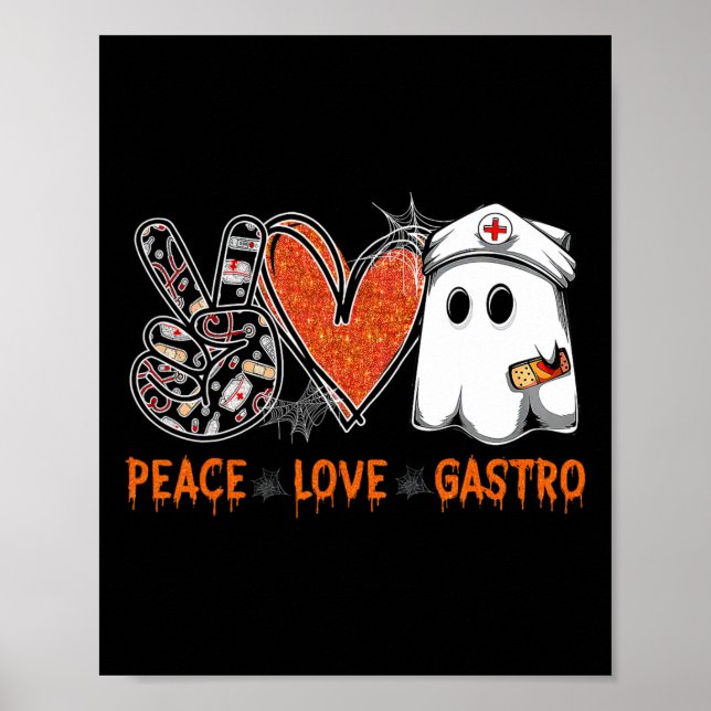 Póster Ghost Ghost Ghost Gastroenterology Hal (Frente)