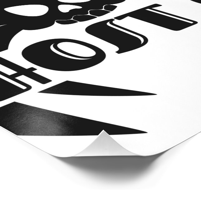 Póster Ghost Go Spooky Season (Esquina)