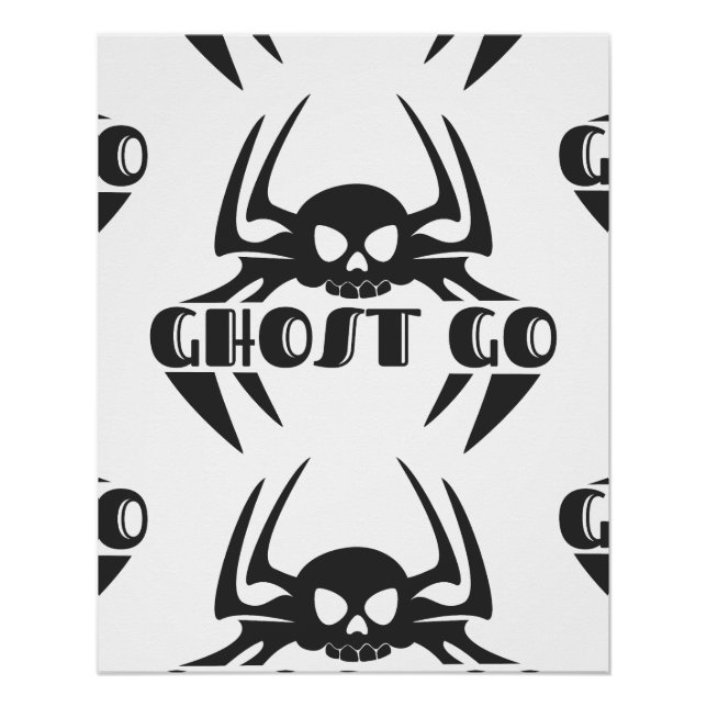 Póster Ghost Go Spooky Season (Anverso)