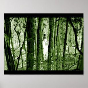 Póster "Ghost in the Aokigahara Forest" - Poster