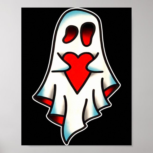 Póster Ghost Lover Heart  (Frente)
