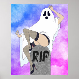 Póster Ghost Pinup