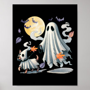 Póster Ghost Walking Dog