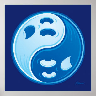 Póster Ghost Yin Yang