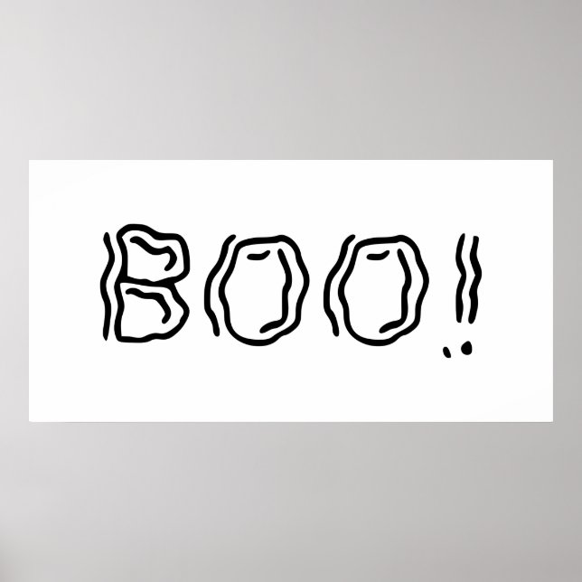 Póster ¡Ghostly Boo! (Frente)