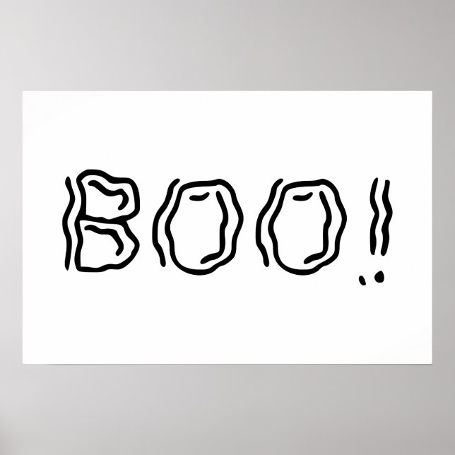Póster ¡Ghostly Boo! (Frente)